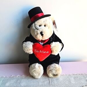 Starbucks Bearista Valentine’s Day Heart Bear 2002 BE MINE